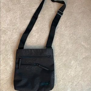 Black cross body purse